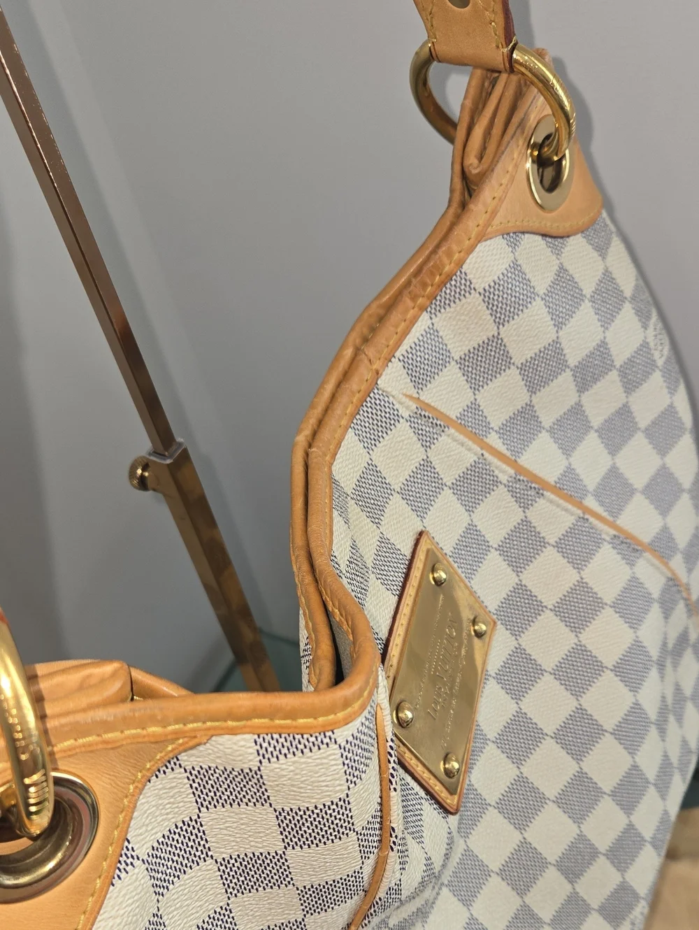 Louis Vuitton Damier Azur Galleria PM  and Dustbag
